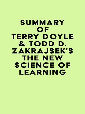cover image of Summary of Terry Doyle & Todd D. Zakrajsek's the New Science of Learning